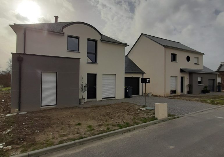 Maison moderne 4 Pans à Vezin-le-coquet T5 107m2
