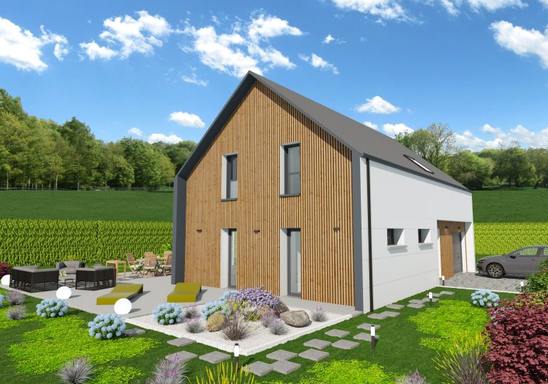 Maison à haute performance énergétique