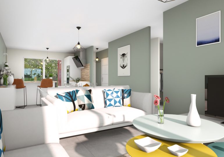 Maison moderne intérieur