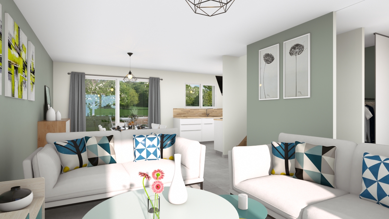 Maison de ville T4 82M2