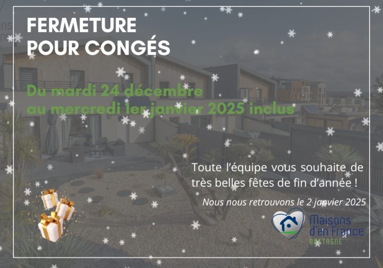 Fermeture congés