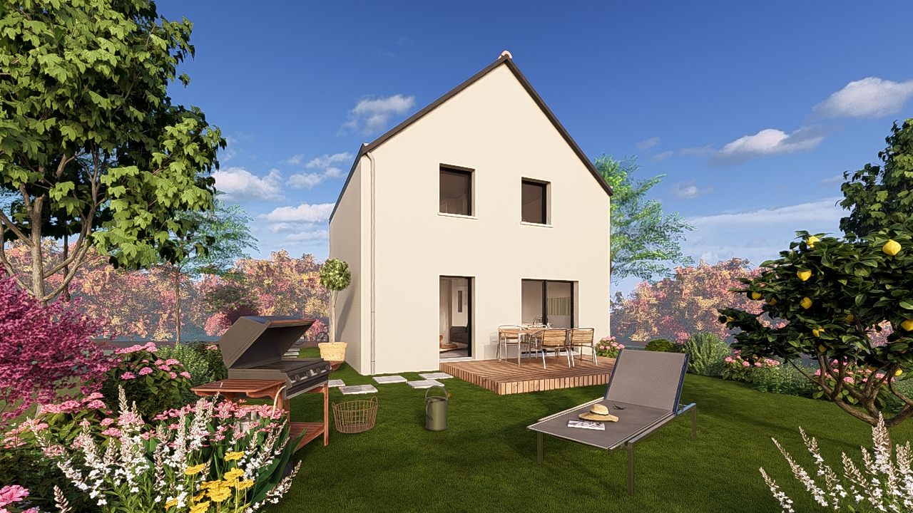 maison contemporaine saint erblon
