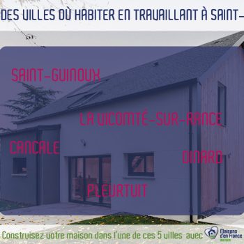 top 5 villes où habiter en travaillant à Saint-Malo