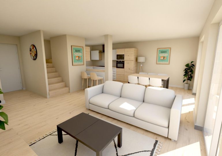 modèle maison argoat intérieur