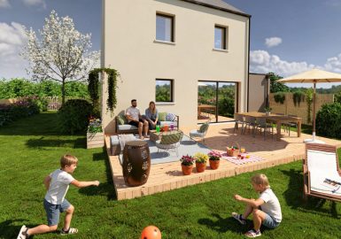 maison étage brocéliande