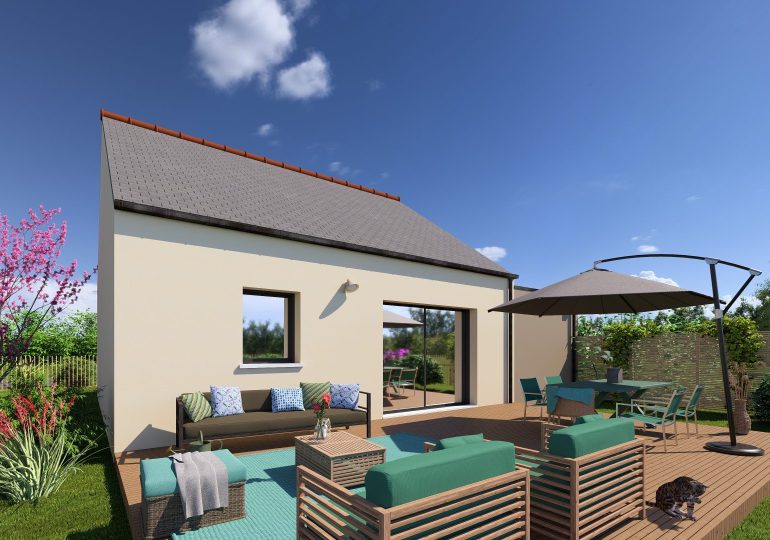 modèle maison plain pied triskell