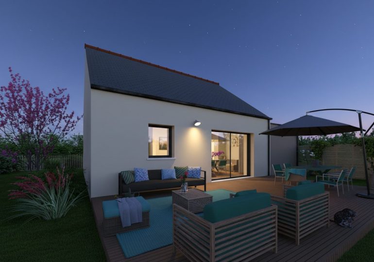 modèle maison plain pied triskell nuit