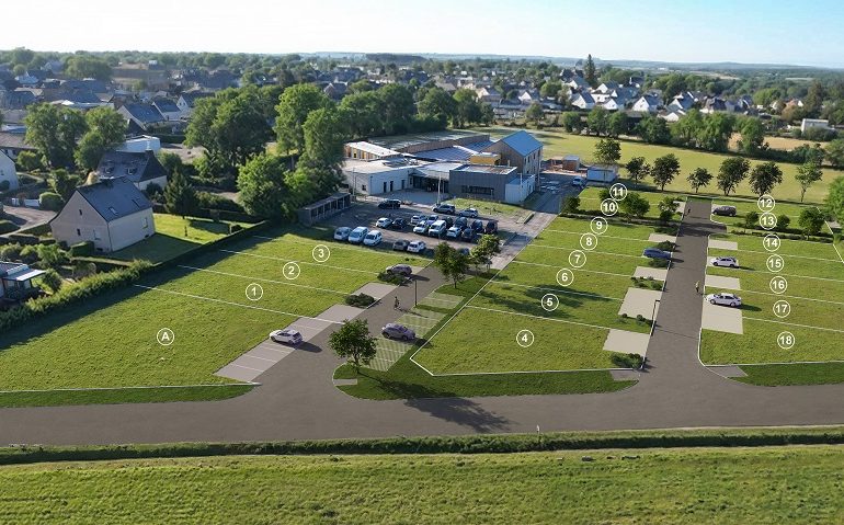 Terrain constructible à Plélan le Grand